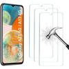 Set of 3, Tempered Glass Compatible with Samsung Galaxy A13 4G and Galaxy A23 5G (6.6), Screen Protector Film Without Air Bubbles U[317]