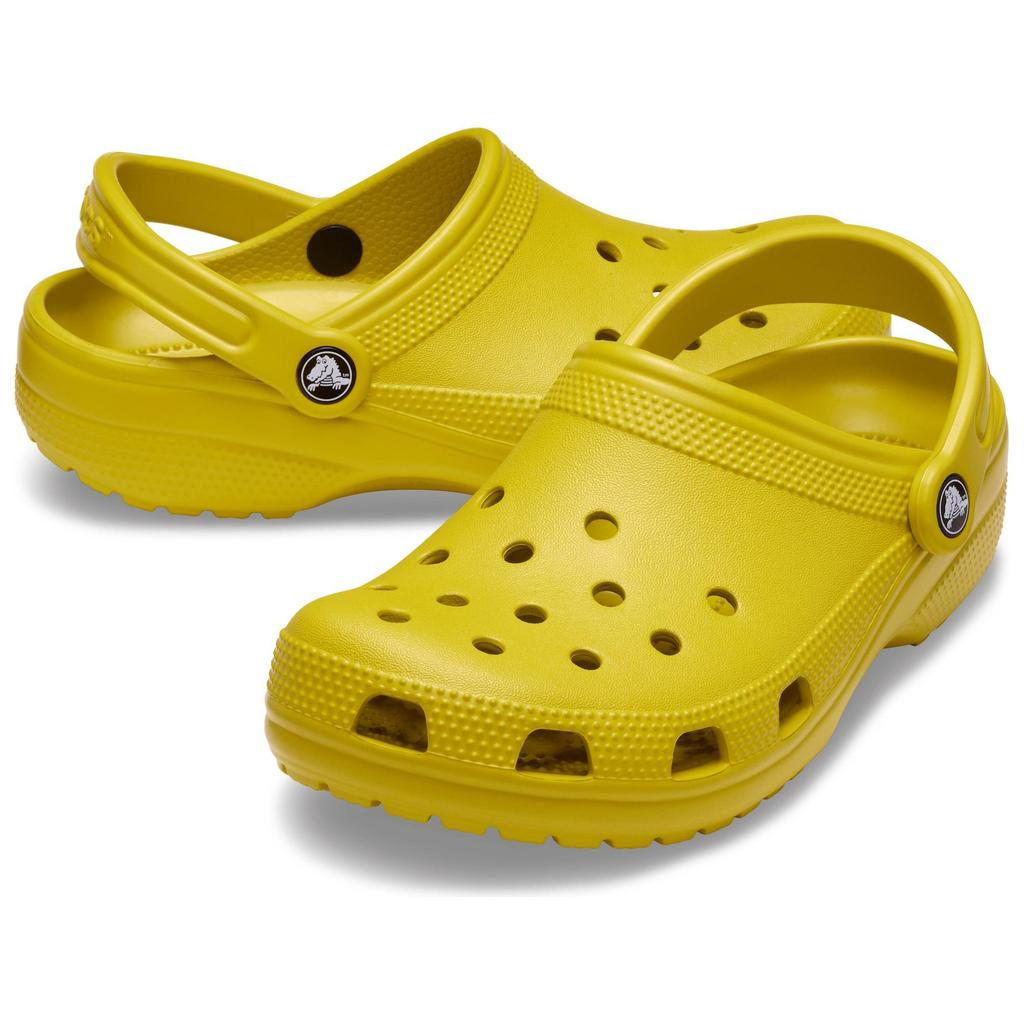 Crocs Classic Clog EVA Comfortable Versatile Clogs Unisex Footwear Yellow 10001-77O