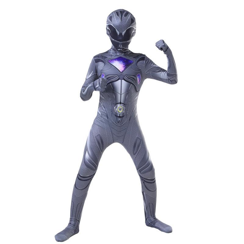 Halloween Kids Power Rangers Cosplay Bodysuit