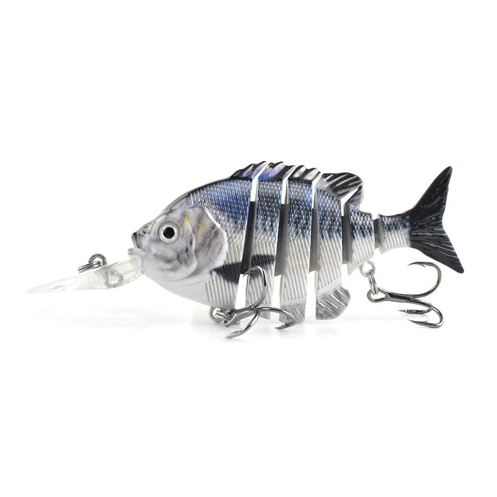80Mm 16.8G Mini Long Tongue Board Sunfish Luya Bait Talk About Water Sea Fishing Bait Hard Bait Luya Bait Multi-Section