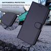 Для Samsung Galaxy A25 5G (Глобальный) (161,0 х 76,5 х 8,3 мм) Кожаный чехол-кошелек с подставкой для телефона и ремешком на запястье