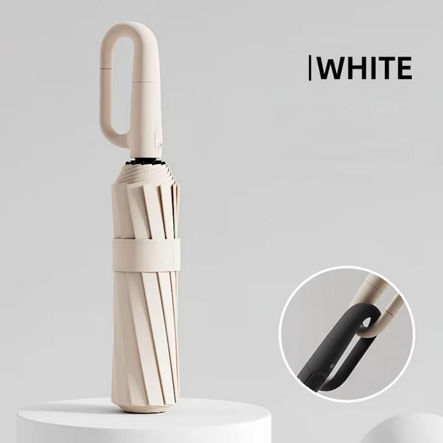 Ветрозащитный Прочный Зонт 105СМ Усиленная Ручка с Кольцом-Пряжкой 20 Двойных Спиц Автоматические Большие Складные Солнцезащитные Большие Зонты