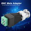 10Pcs Green Coaxial BNC Male Cable Connector Terminal Adapter CCTV Video Balun Camera