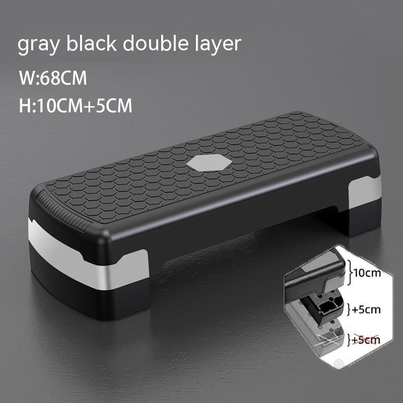 Аэробный степпер с регулируемой высотой, платформа для тренировок, домашнее тренажерное оборудование для фитнеса