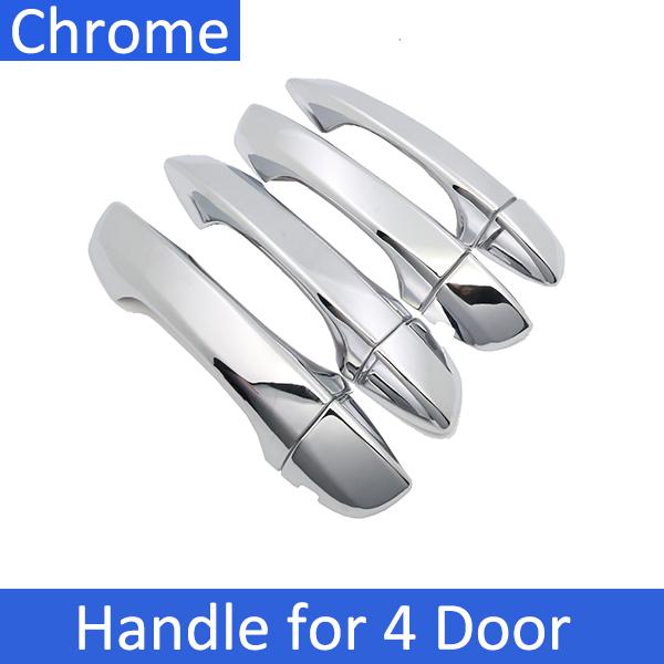 Car Chrome Door Handle Cover for Volkswagen VW T-Cross C11 Accessories Protective Film Styling Stickers Trim