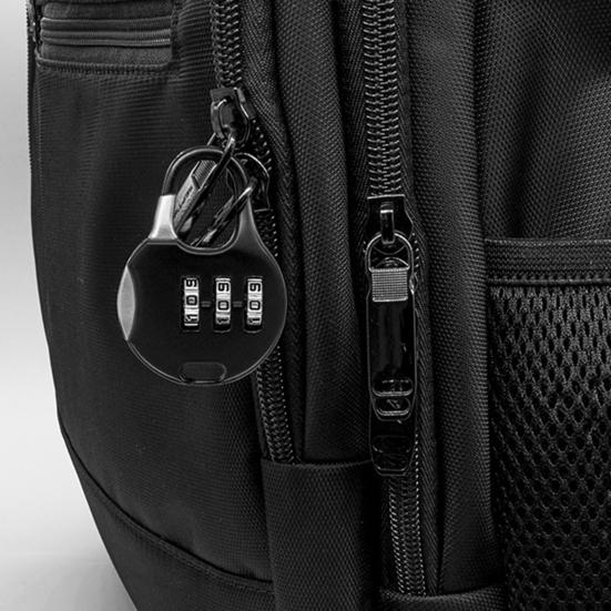 Кодовый замок с 3-значным кодом, удобный компактный дизайн, портативный многоцелевой сбрасываемый замок для дорожного чемодана с паролем