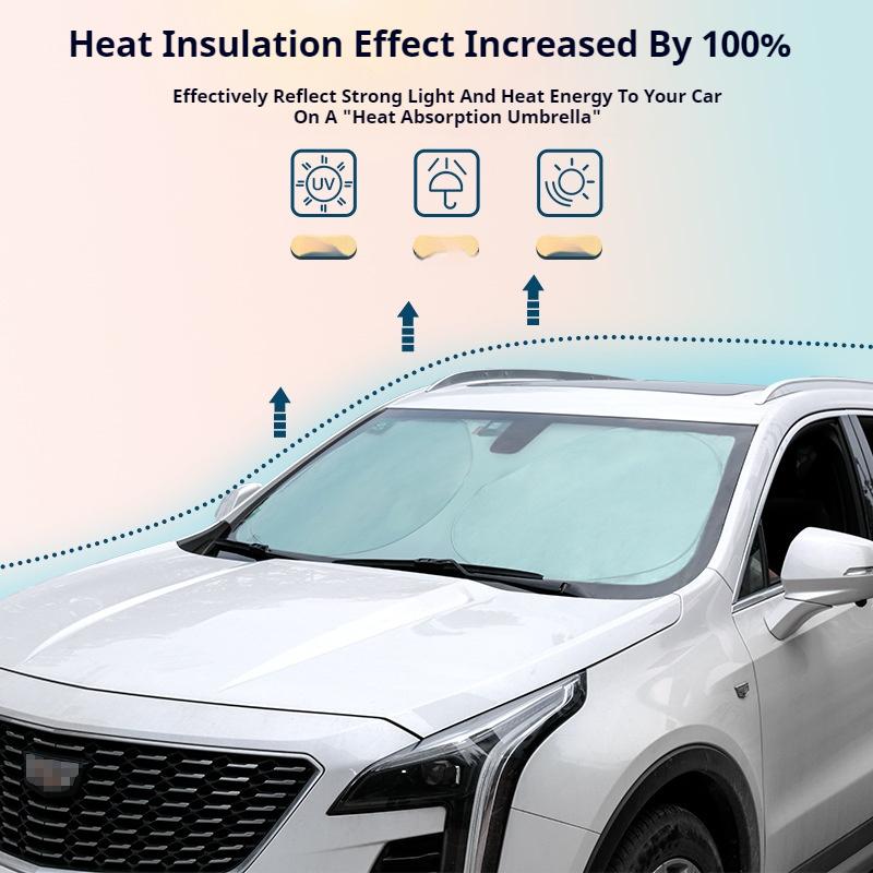 Car Windshield Sun Shade for Land Rover Discovery L318 L319 L462 3 4 2010-2024 Reflector Sunshade Offers Protection Accessories