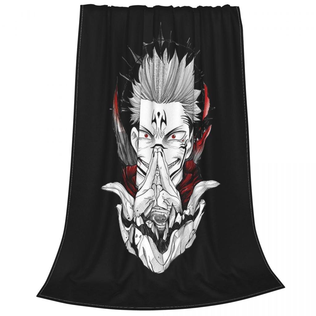Сукуна Одеяло Аниме Манга Фланелевое Смешное Теплое Плед Одеяла для Покрывала Зима