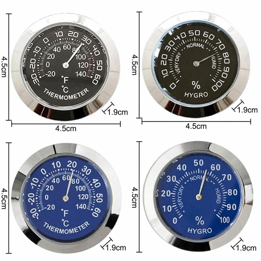 Digital Display Digital Temperature Gauge Mini Size Car Air Vent Thermometer Air Vent Installation