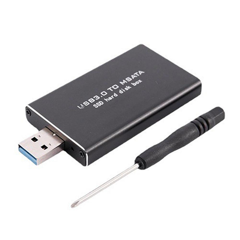 Мини SSD MSATA на USB 3.0 Корпус для жесткого диска Беспроводной адаптер-конвертер SSD Корпус PCI-E для 30*30/50 MSATA SSD