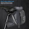 Bicycle Tail Bag Hard Shell Reflective Strap Waterproof Material Bike Saddle bag Large Capacity Cycling Seat Tail Rear Pouch