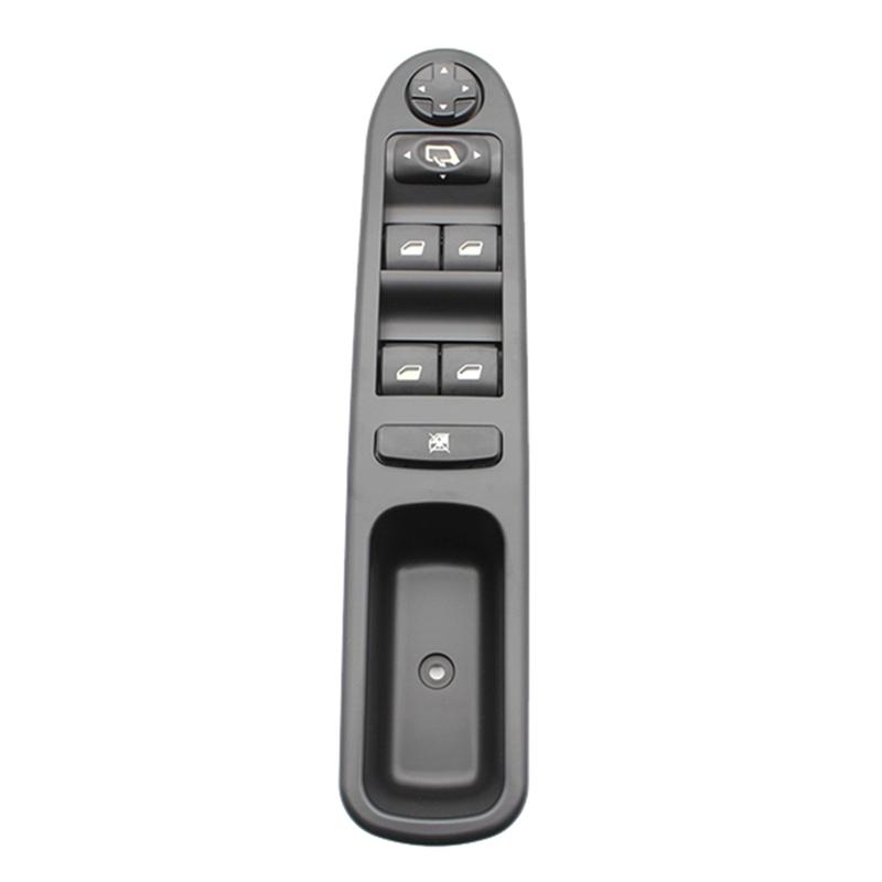 Car Front Left Power Window Control Switch Window Lifter Switch Button 6554.QG 6490.EH For 207 2007-2016
