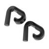 2 Pcs Neutral Grip Handles for Pull Up Non Slip Ergonomic Portable Hooks for Barbell Home Gym Fitness Strength Training