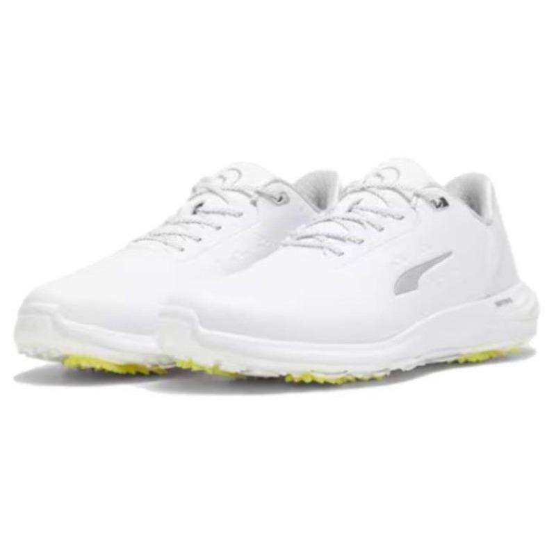 PUMA Phantomcat Men Cushioned Golf Shoes White Yellow 378939-03