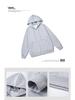 Autumn Winter British Youth Hooded Cardigan: Loose Fit Plus Size with Fashion Print and Hot Stamping