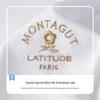 Мужская футболка MONTAGUT с круглым вырезом, коротким рукавом, из смесовой хлопковой ткани
