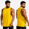 Мужская майка-борцовка Brothers Fitness дышащая приталенная спортивная трендовая летняя футболка без рукавов