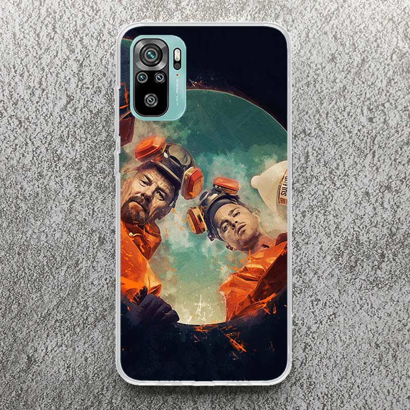 Мягкий чехол с принтом из сериала «Во все тяжкие» для Xiaomi Redmi Note 12S 11S 12 11T 10S, чехол для телефона 9S 8T 11 10 9 8 11E Pro Plus 7