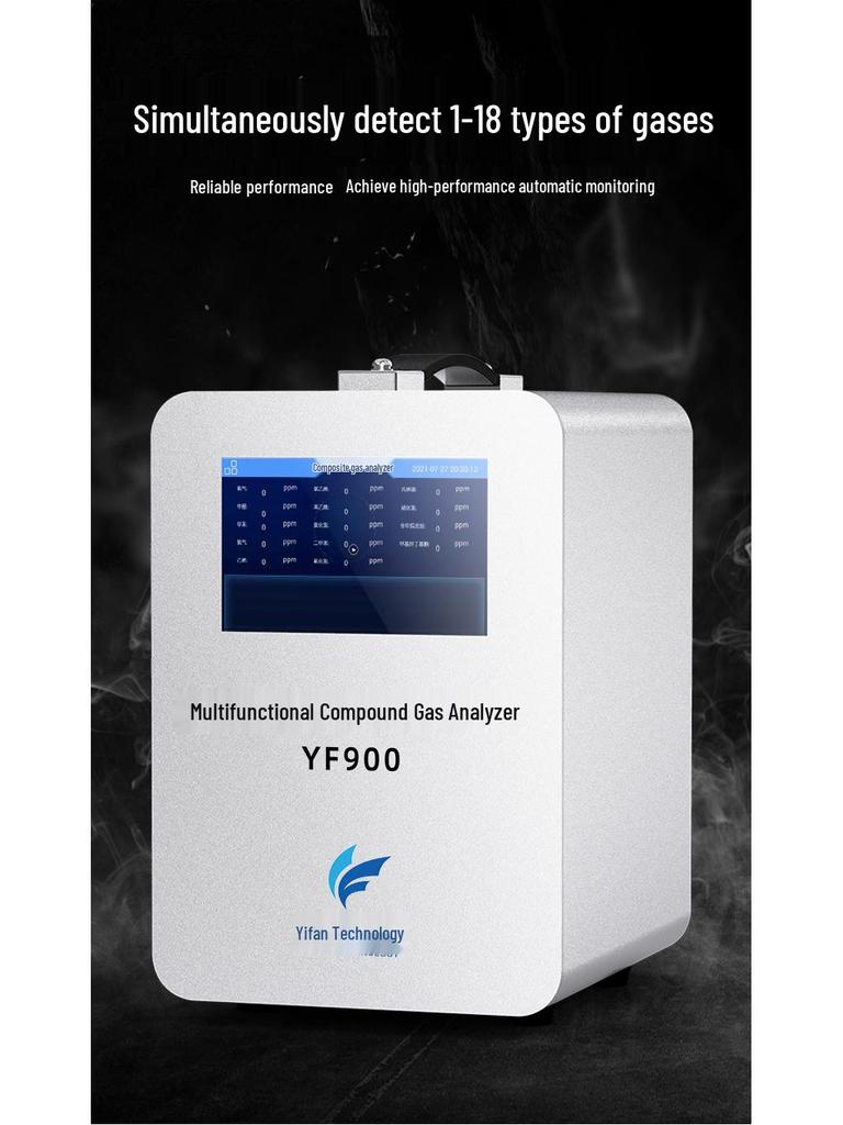 Portable Four-in-One Gas Detector for Ammonia, Hydrogen Sulfide, Oxygen, and Toxic Gases