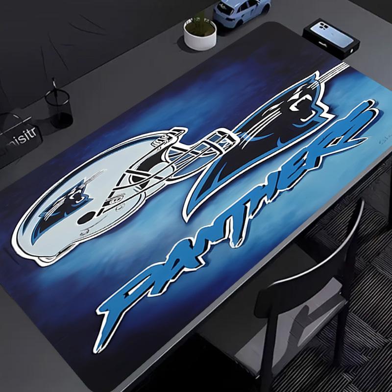 Carolina Panthers Mouse Pad - Non-Slip Rubber Base, Smooth Surface for Work,Gaming,Office,And Home Use, Desk Mouse Pad