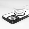 Чехол для iPhone 16 Pro, совместимый с MagSafe, прозрачная задняя панель, TPU+PC, чехол для телефона