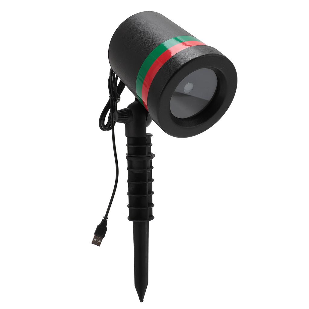 Projection Light Set Ground Stake Decorative Projector Lamp for Outdoor Garden Lawn Courtyard