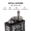 Rcmall GX3270BLS Digital Servo, 70KG High Torque, 360°/270°/180°, Metal Gear, IP68 Waterproof, for RC Crawlers (360 Degree)