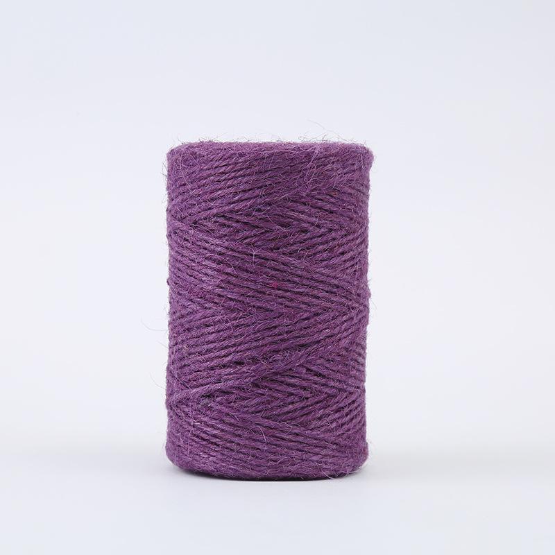Color Cylindrical Hemp Rope Diy Hand-Woven Tapestry Decorative Wire, Photo Frame Decorative Material Rope Accessories