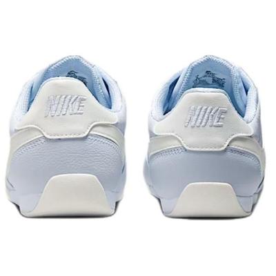 Sprint Sister Synthetic Leather, Cow Leather Low Top Casual Shoes Women's Light Blue White IB7102-002
