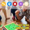 Деревянная игра в кости Портативная Shut The Box Деревянная настольная игра Классика Настольная игровая игрушка для 2-6 игроков для домашней вечеринки бара