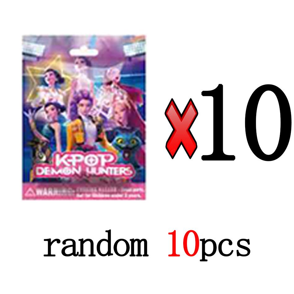 Kpop Demon Hunters Anime Figure Toys Cute PVC Collectible  Blind box  Action Figure Model Dolls Kids Birthday Toy Gifts