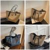 Large Capacity Women's Bag 2024 New High-end Fashionable Nylon Tote Shoulder Bag