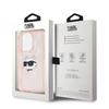 Karl Lagerfeld Klhcp15Xhklpchp Iphone 15 Pro Max 6.7 Różowy/Pink Hardcase Iml Choupette Head & Monogram