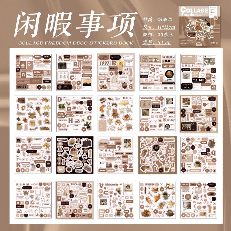Винтажная английская вырезка Свободная коллажная наклейка Книга Для DIY Украшения Журнала