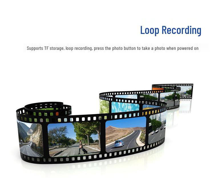 4K Двойной автомобильный видеорегистратор с GPS, WiFi и камерой ночного видения