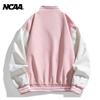 NCAA Logo Print Varsity Jacket