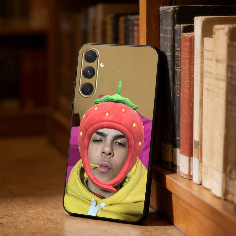 Чехол для телефона с изображением рэпера M-Milo J для Samsung S26, S25, S24, S23, S22, S21, Plus, Fe, Lite, Другие Черный чехол