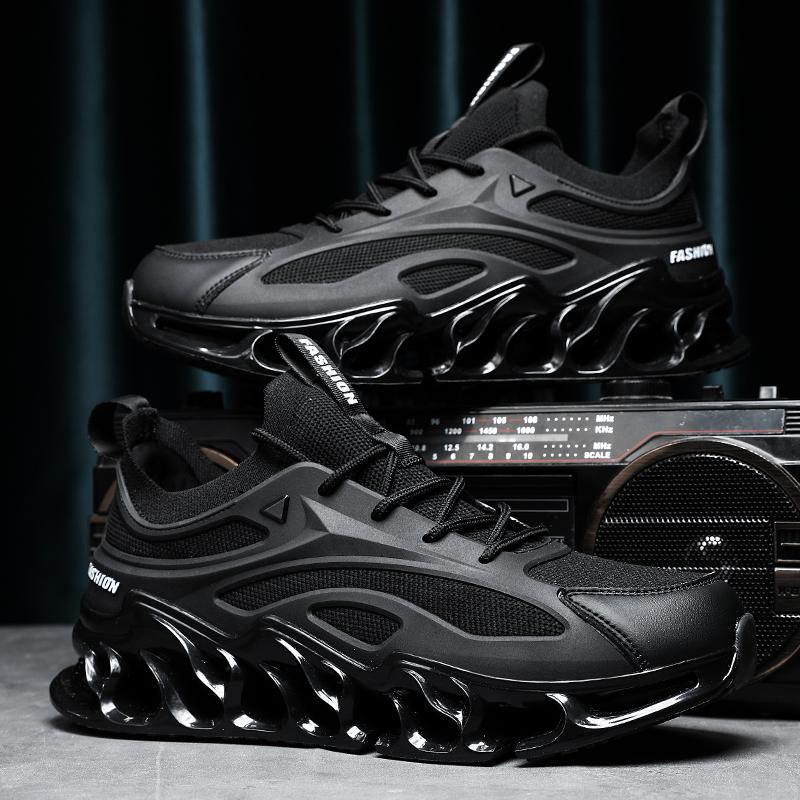 YRZL Mens Athletic Shoes Breathable Running Shoes Men Lightweight Sneakers Comfortable Walking Shoes Anti Slip Sports Shoes