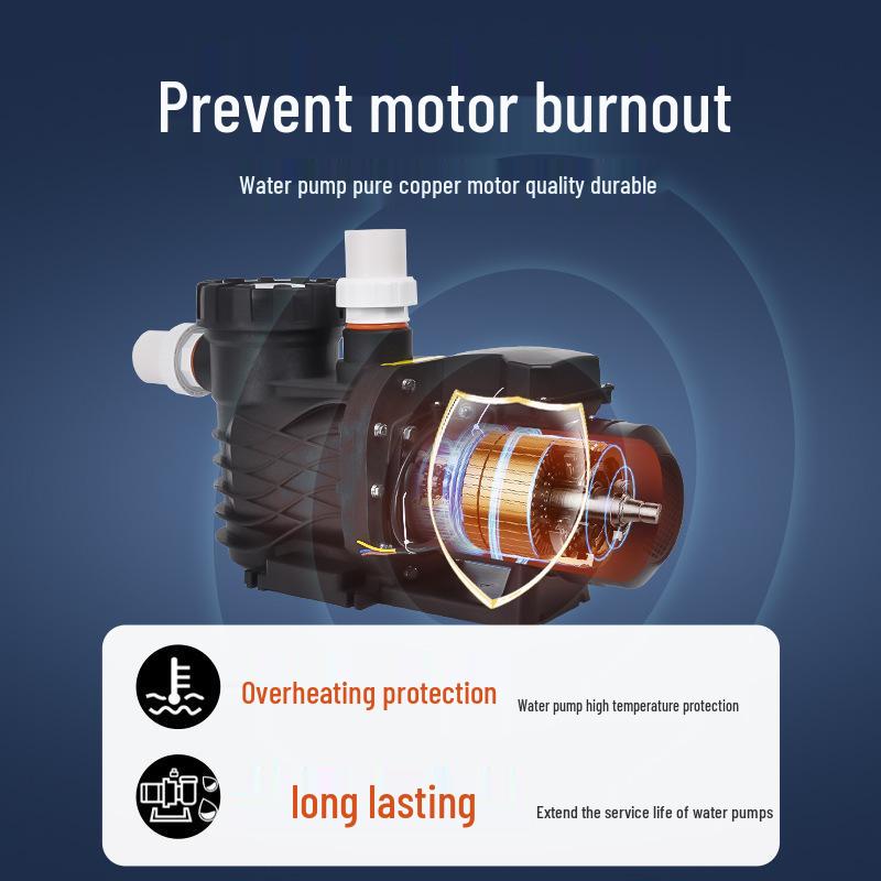 Daiwei Pool Circulation Filter Pump with Hair Collector for Bathtubs & Landscaping