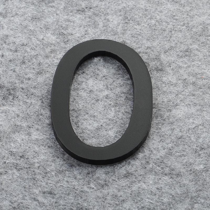 Матовая бронза золото 3D акриловые буквы номер дома настенные наклейки