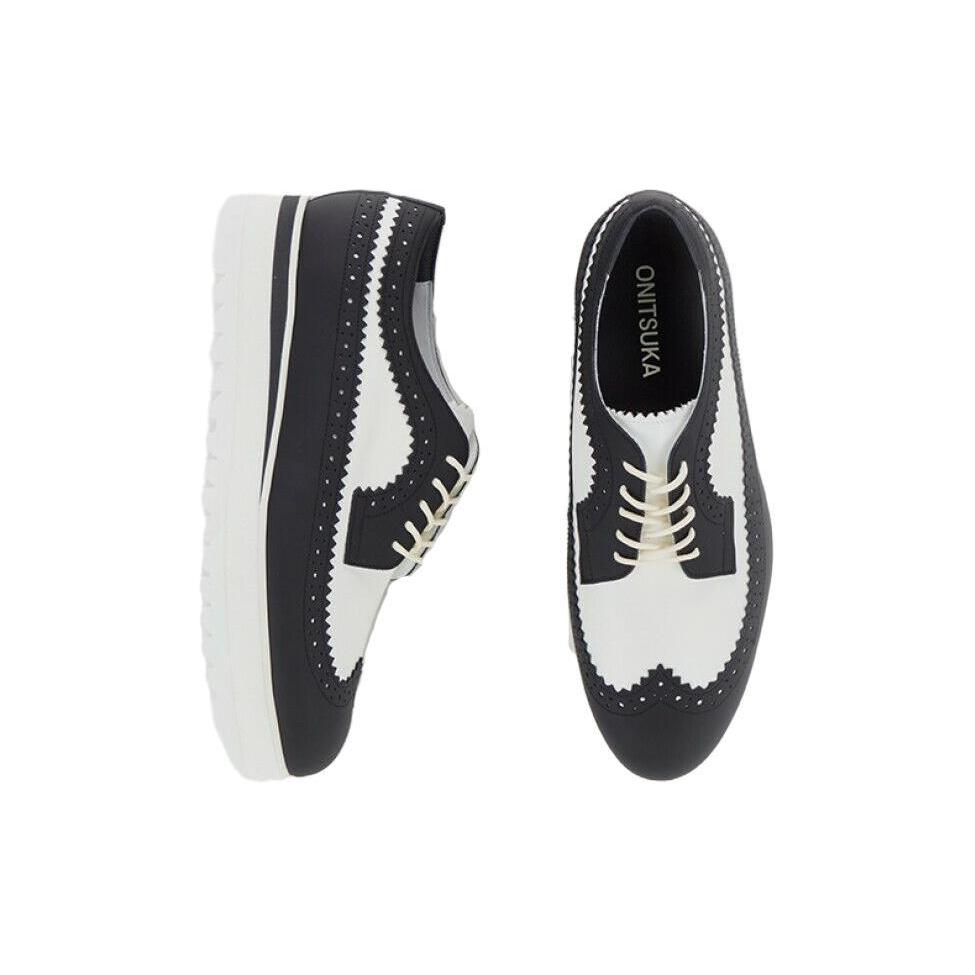 ONITSUKA TIGER Броги 'Белый Черный' Женские 1182A304-100