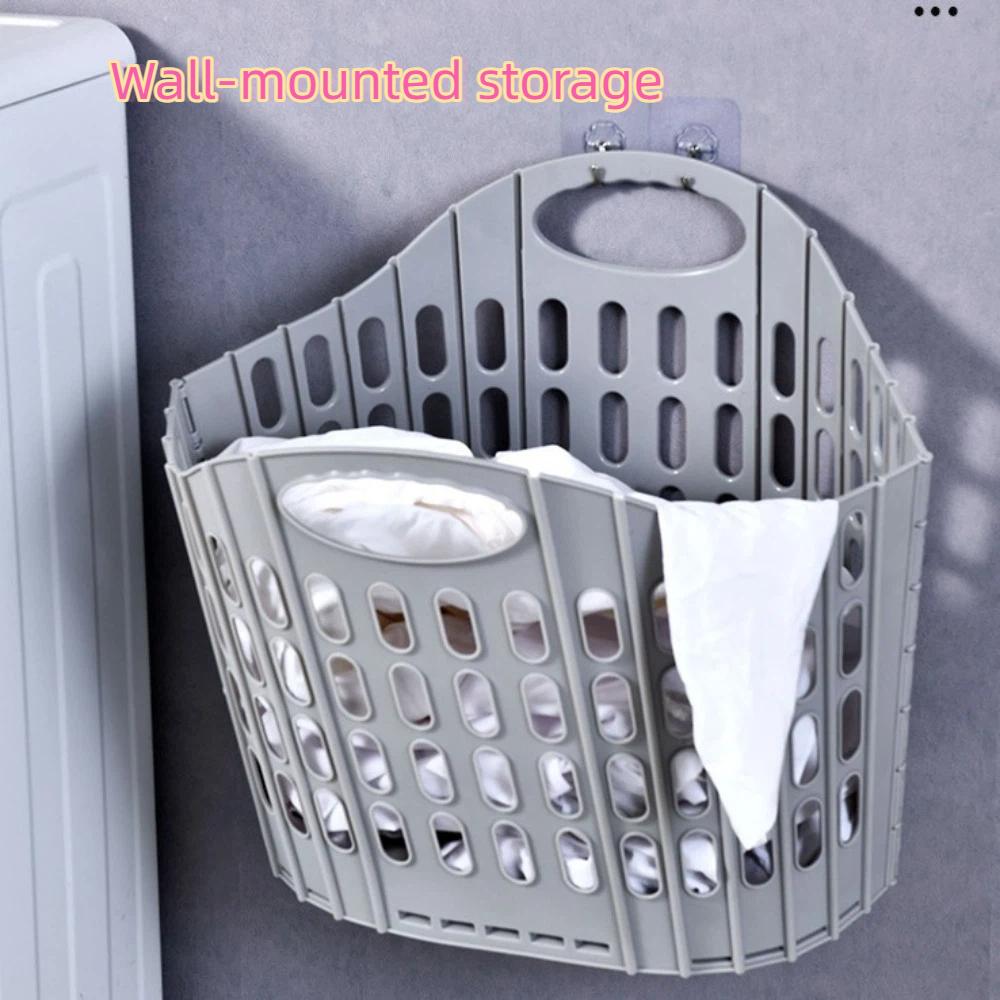 Bohemian Portable Laundry Basket Breathable Wall Mounted Storage Basket Home Bathroom