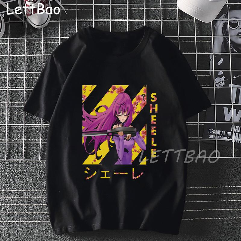 Футболка Akame Ga Kill Футболка Akagame Ga Kill Женская с коротким рукавом Модная футболка