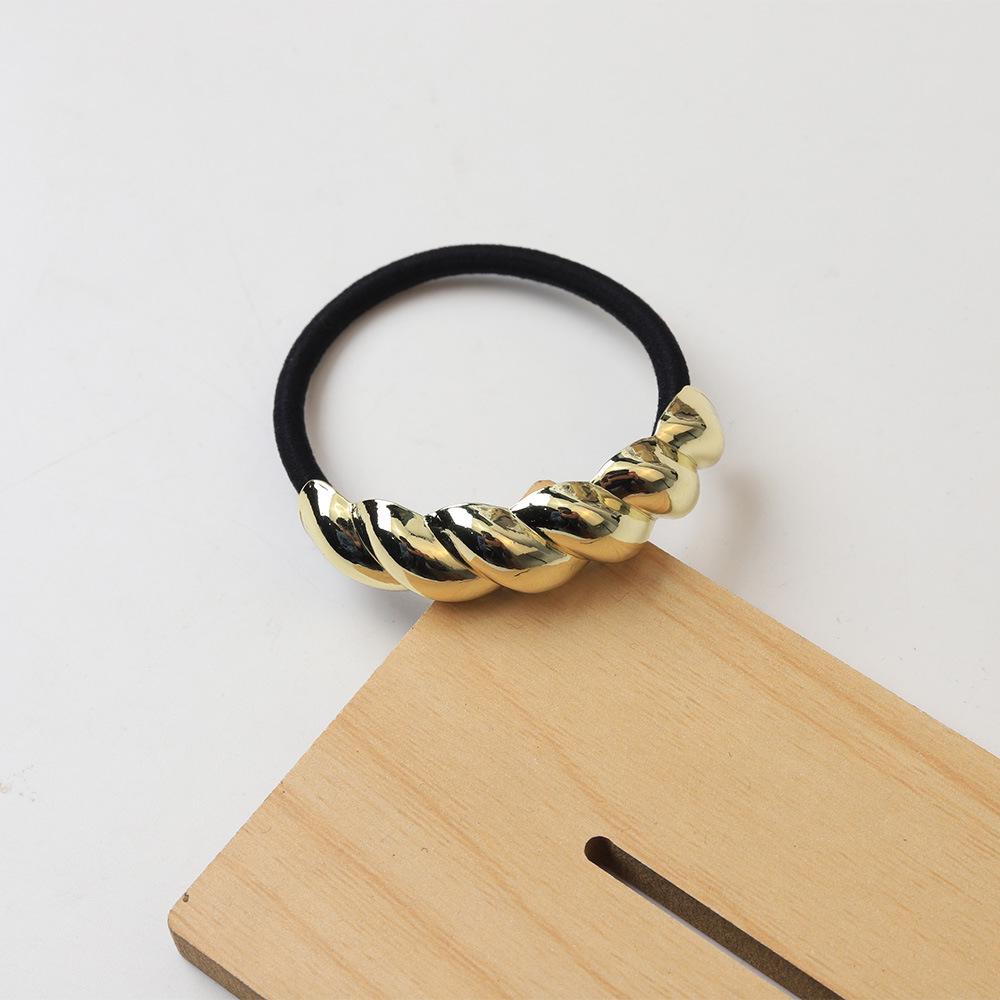 Блестящая веревка для волос из сплава: Износостойкий, красочный, стильный аксессуар для волос для женщин