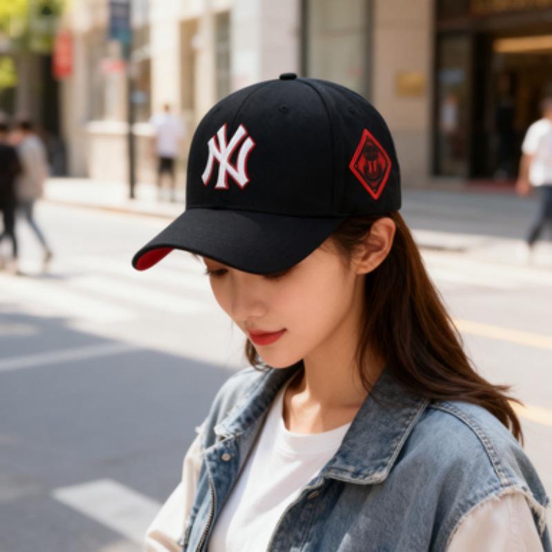 Регулируемая бейсболка NY Yankees и LA, Унисекс Шляпа-утка для защиты от солнца