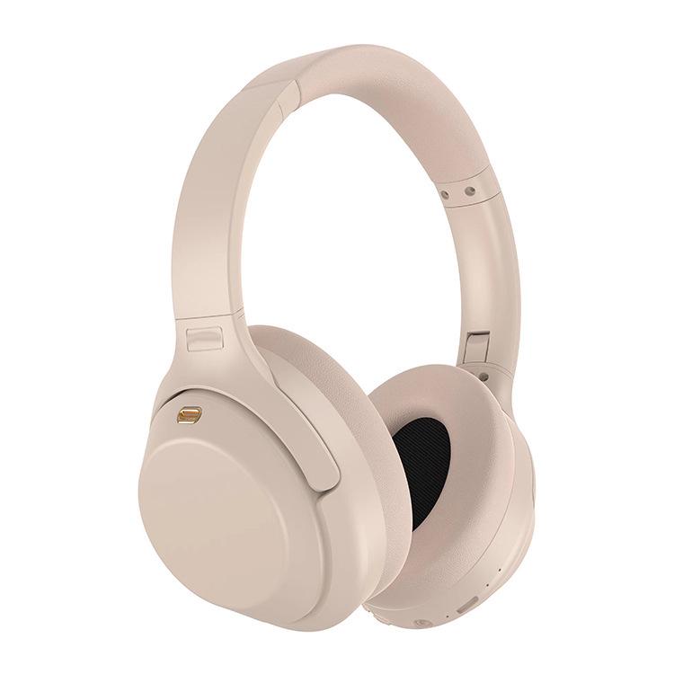 WH1000XM4 Беспроводные Bluetooth-наушники с шумоподавлением, накладные - Новая модель, Стерео, Беспроводные, Идеально подходят для спорта и звонков