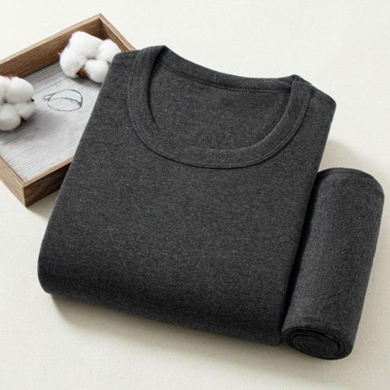 Thermal Underwear for Men Fleece Lined Base Layer Set Winter Warm Long Johns Top And Bottom Set for Cold Weather