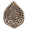 IBA Indianbeautifulart Floral Design Wooden Printing Block Stamp Textile Fabric Printing Apparel