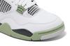 Women's Sneakers Jordan 4 Retro Seafoam (Women's) Medium Olive/White/Black