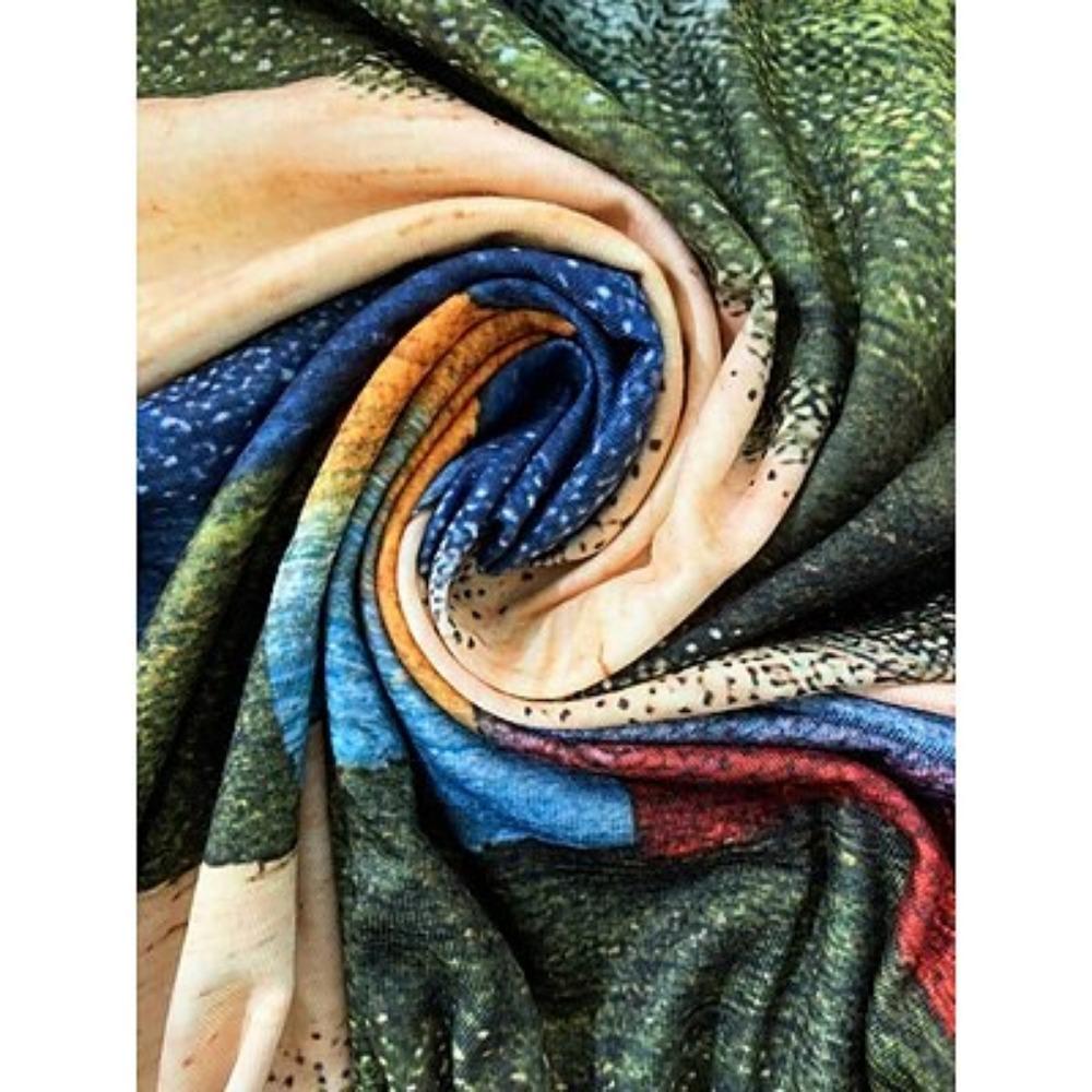 Женская туника повседневная повседневная с длинным рукавом зеленая осень-зима